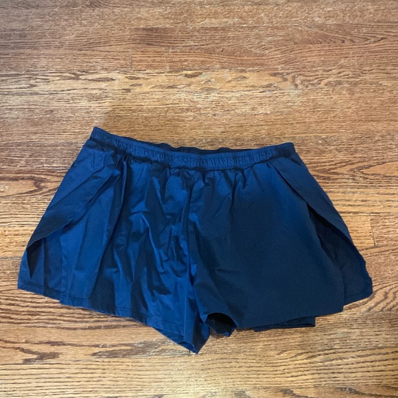 Zella Navy athletic shorts size large - Picture 1 of 3